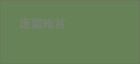 庞眉皓首