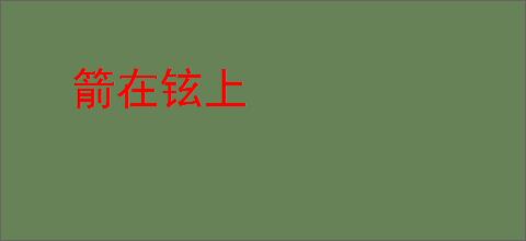 箭在铉上
